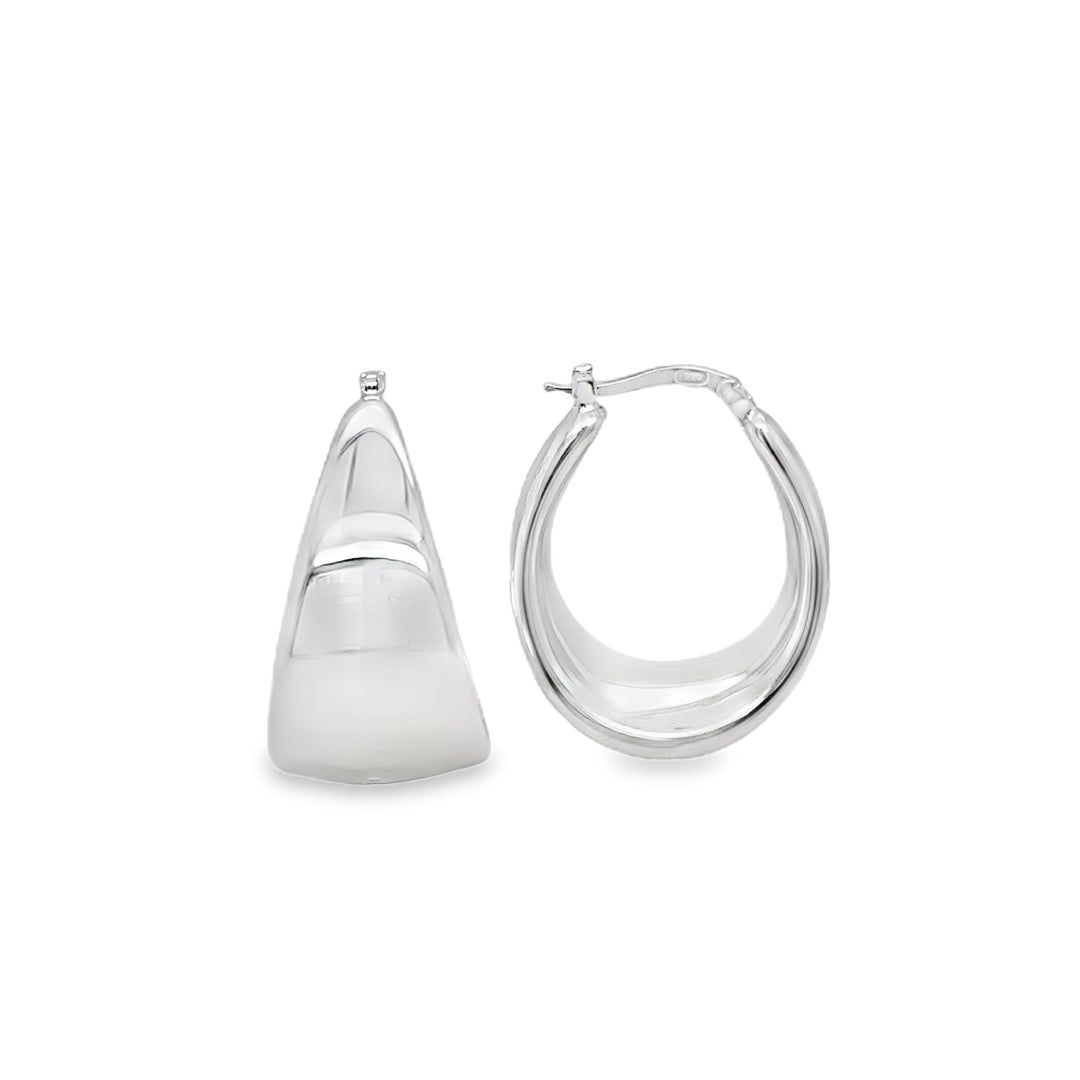Hoop Earrings – Sterling Silver Sterling Silver