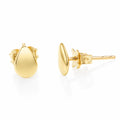 Gold Teardrop Earrings yellow gold