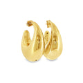 Gold Plated Earrings Sterling Silver Gold Plated / 8.8 g