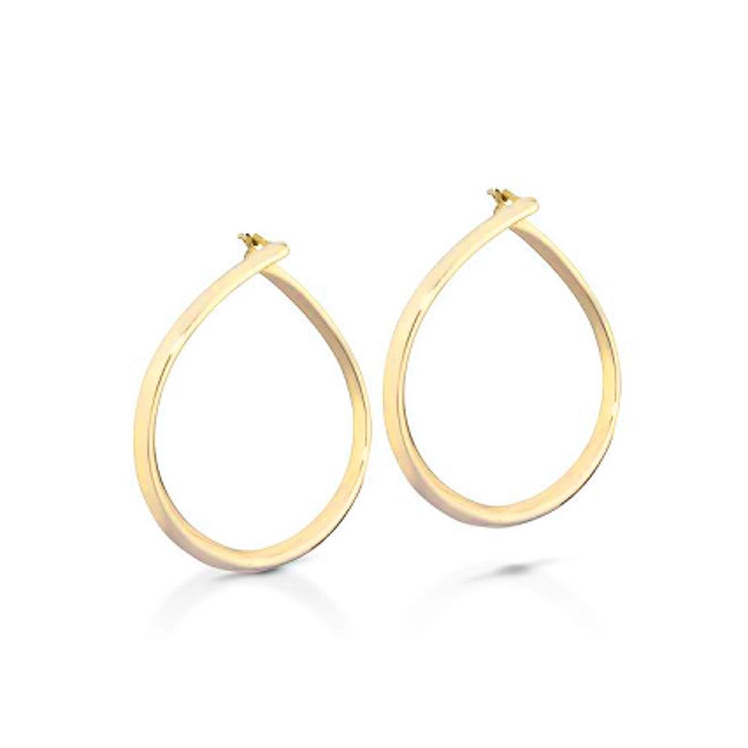Gold Plated Earrings Sterling Silver Gold Plated / 8.4 g