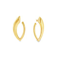 Gold Plated Earrings Sterling Silver Gold Plated / 8 g