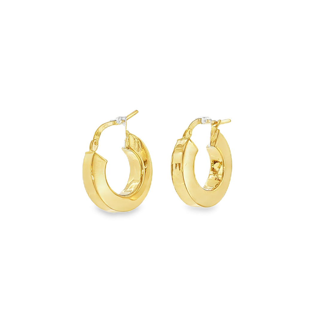Gold Plated Earrings Sterling Silver Gold Plated / 3.1 g