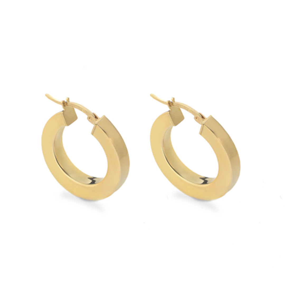 Gold Plated Earrings Sterling Silver Gold Plated / 4.2 g