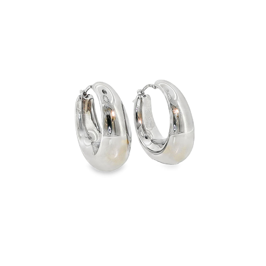 Sterling Silver Earrings Sterling Silver / 6.1 g