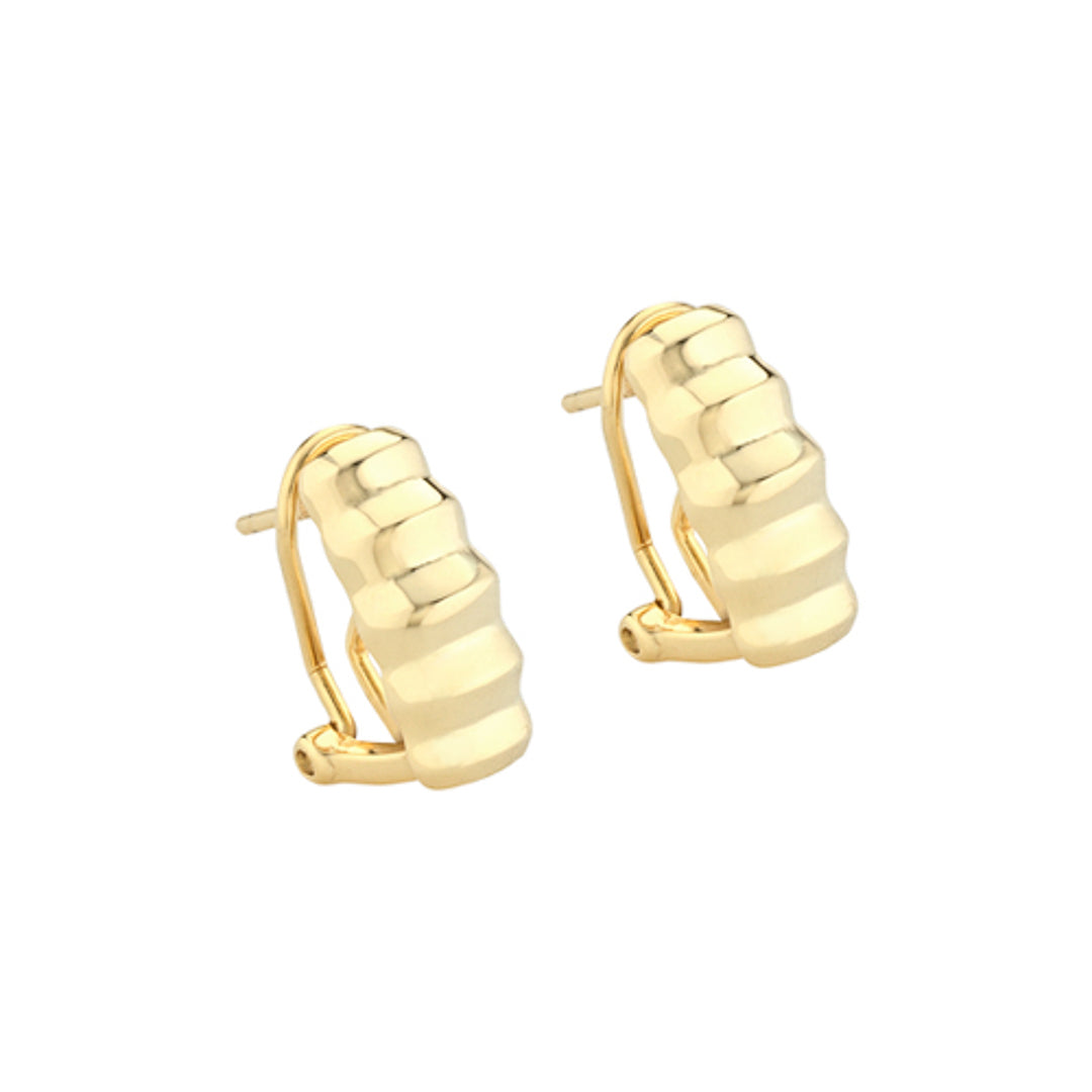 Gold Plated Earrings Sterling Silver Gold Plated / 4.3 g