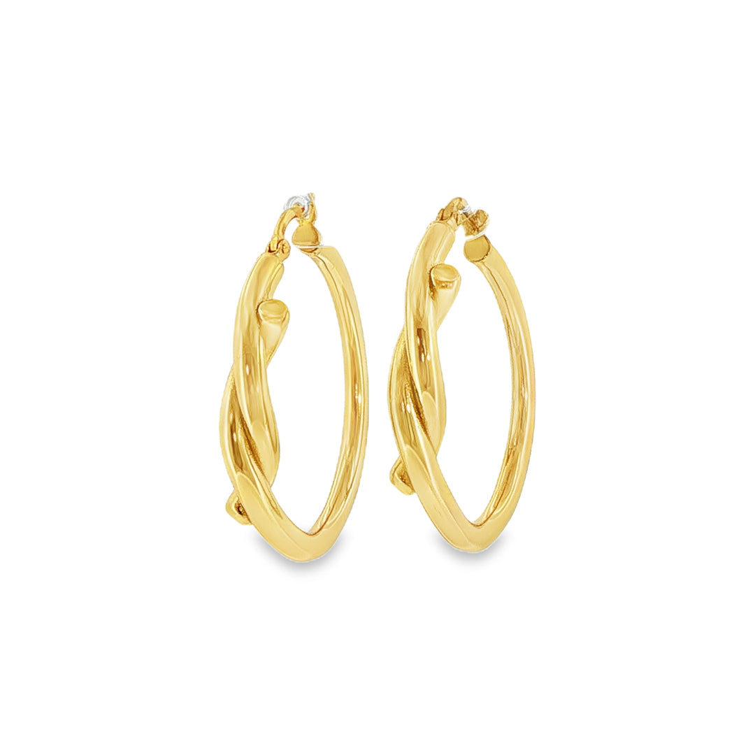 Gold Plated Earrings Sterling Silver Gold Plated / 9.68 g