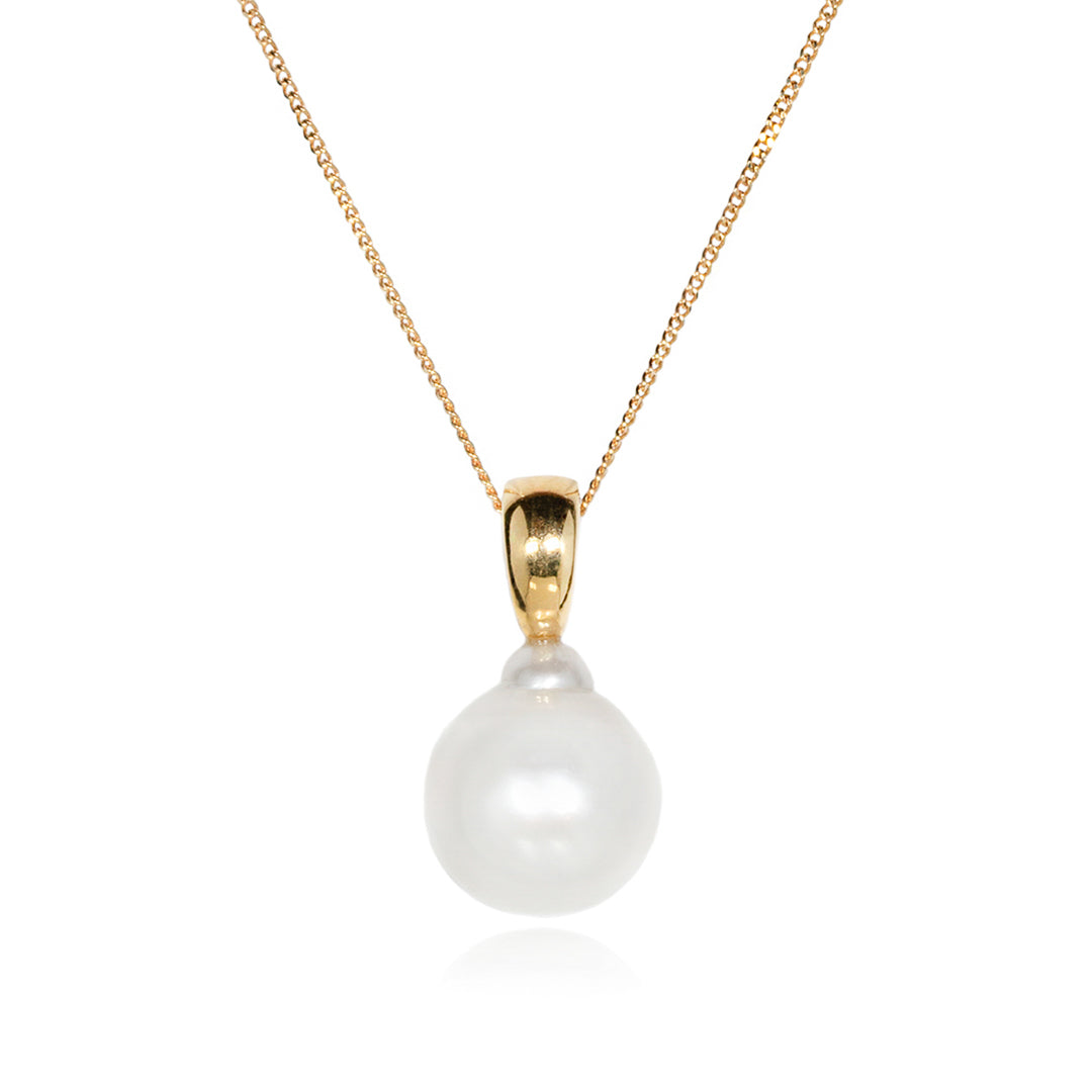 Baroque South Sea Pearl Pendant 18ct Yellow Gold