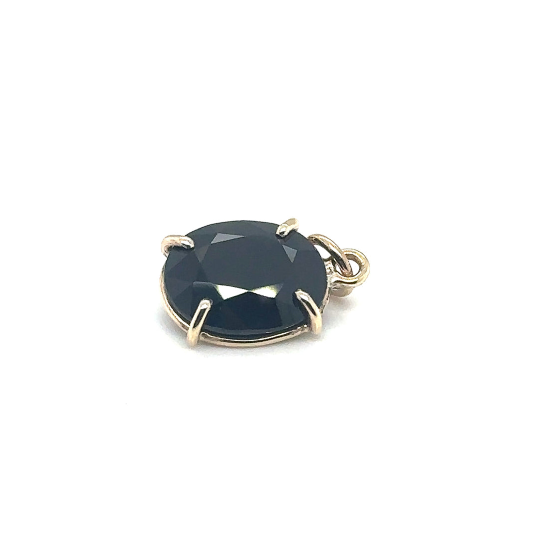 Australian Sapphire Pendant 9ct Yellow Gold