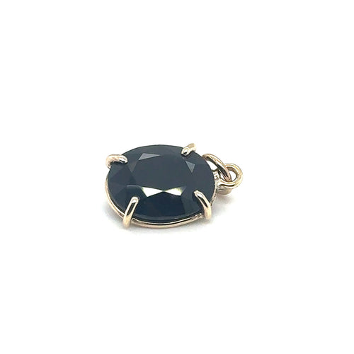 Australian Sapphire Pendant 9ct Yellow Gold