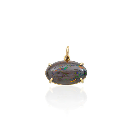 Boulder Opal Pendant 9ct Yellow Gold
