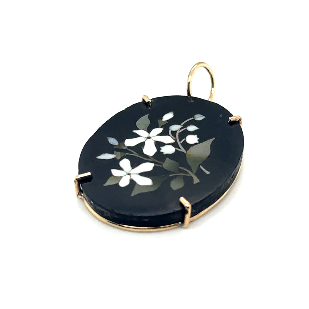 Pietra Dura Pendant