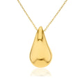 Gold Teardrop Pendant yellow gold