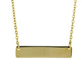 Yellow Gold ID Necklace 9ct Yellow Gold
