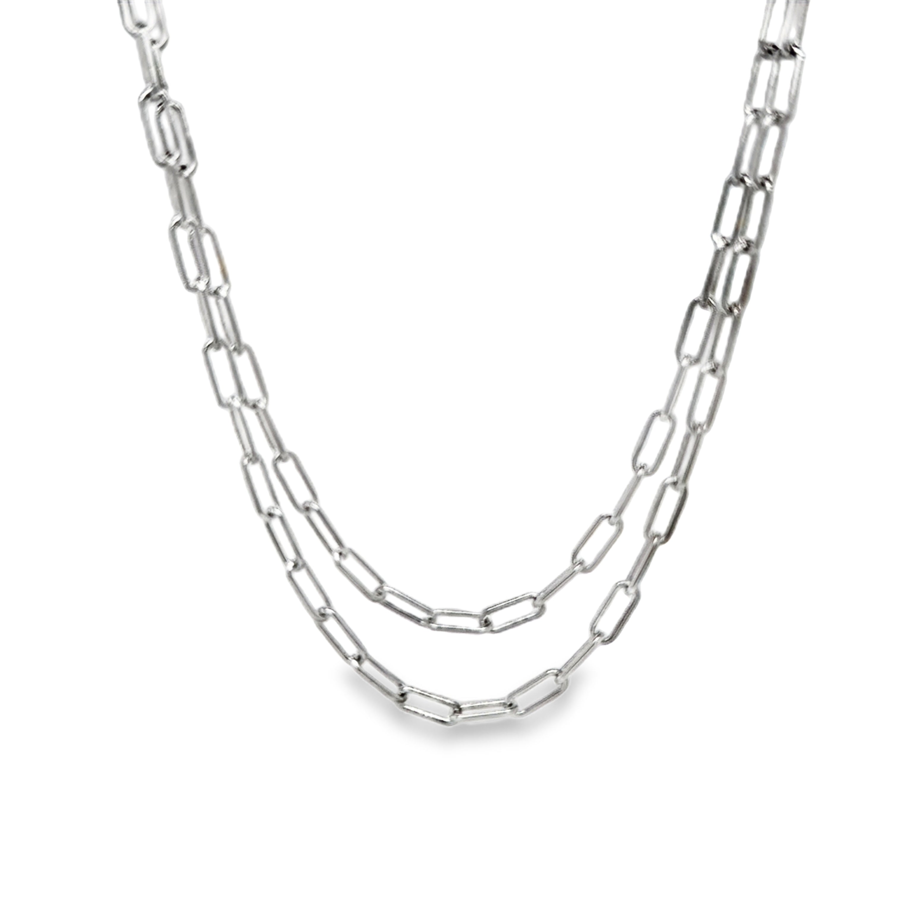 Silver Paperlink Chain Sterling Silver