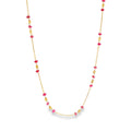 Ruby Necklace Yellow Gold / 45cm