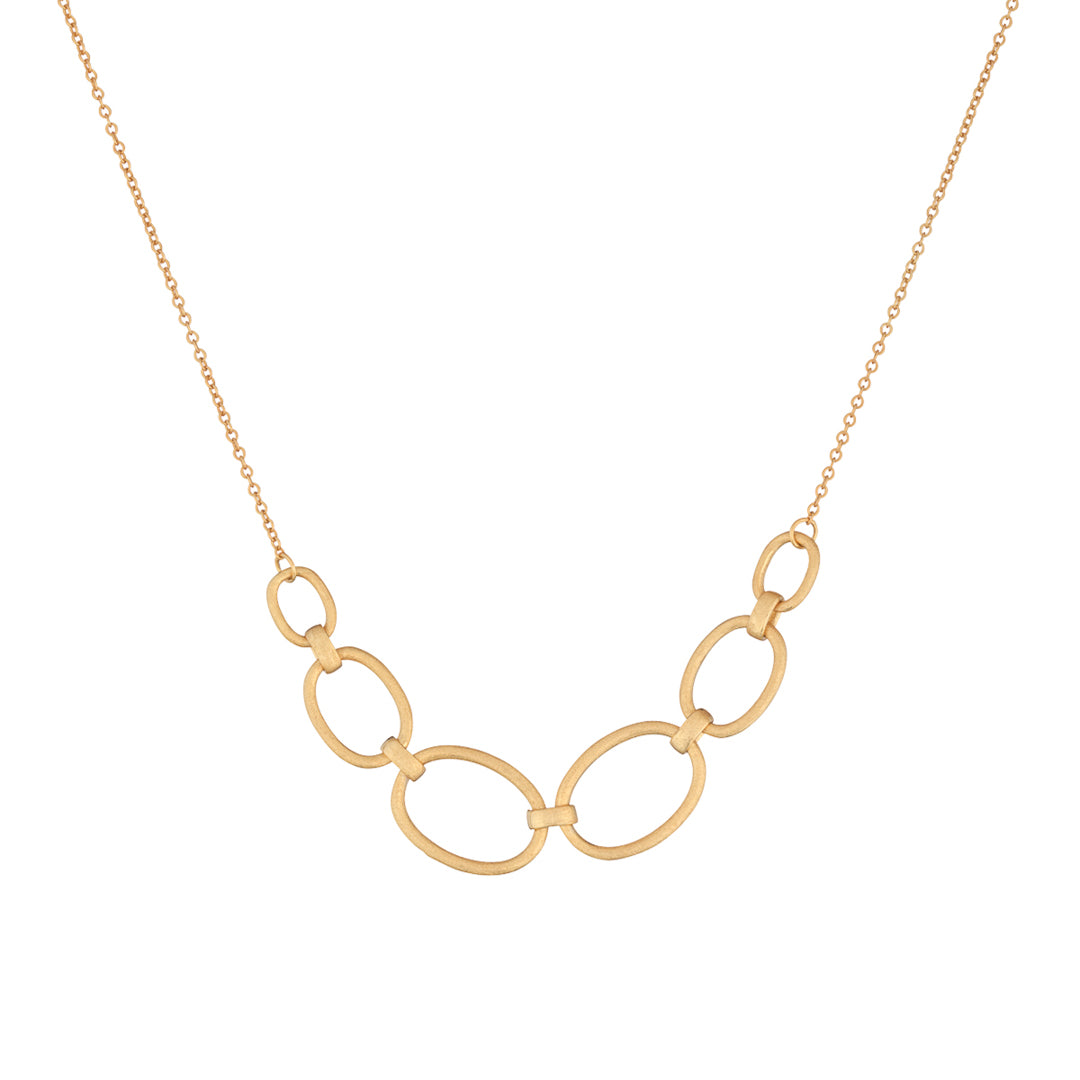 Sterling Silver Gold Plated Necklace Sterling Silver Gold Plated / 7.7 g