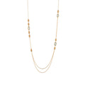 Sterling Silver Gold Plated Necklace Sterling Silver Gold Plated / 8.1 g