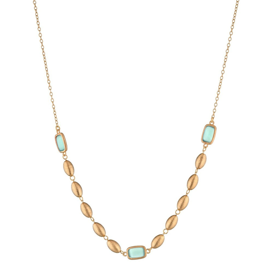 Sterling Silver Gold Plated Necklace Sterling Silver Gold Plated / 6.5 g