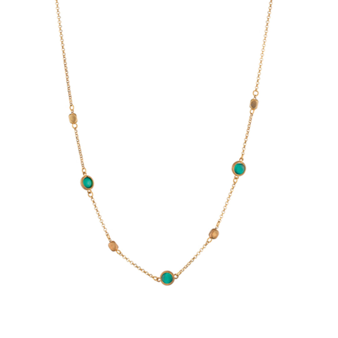 Sterling Silver Gold Plated Necklace Sterling Silver Gold Plated / 4.72 g
