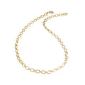 Sterling Silver Gold Plated Necklace Sterling Silver Gold Plated / 18.5 g