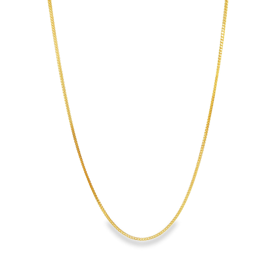 Franco Chain Yellow Gold / 45cm