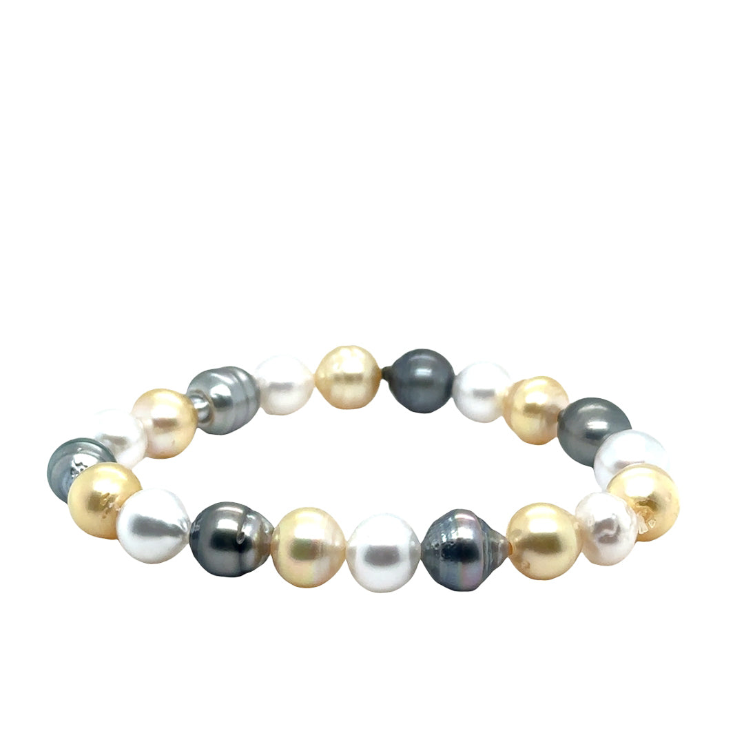 Mixed Fruit Salad Pearl Bracelet