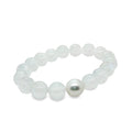 Moonstone & South Sea Pearl Bracelet