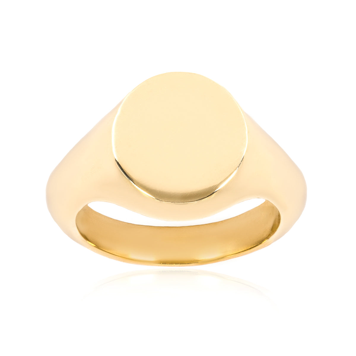 Yellow Gold Signet Ring