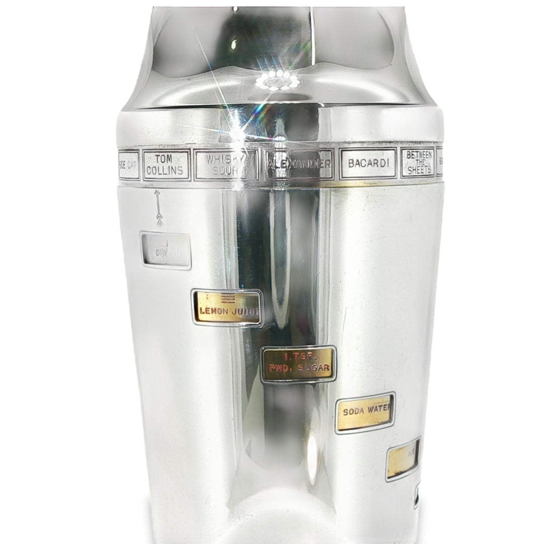 Vintage Silver Plated Cocktail Shaker Default title