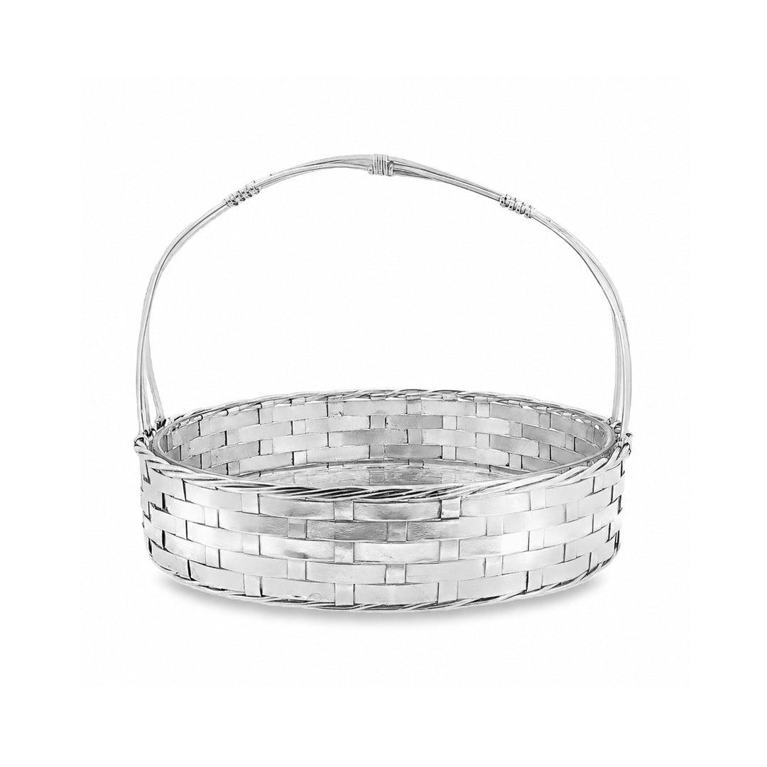 Vintage Silver Plated  Basket Default title