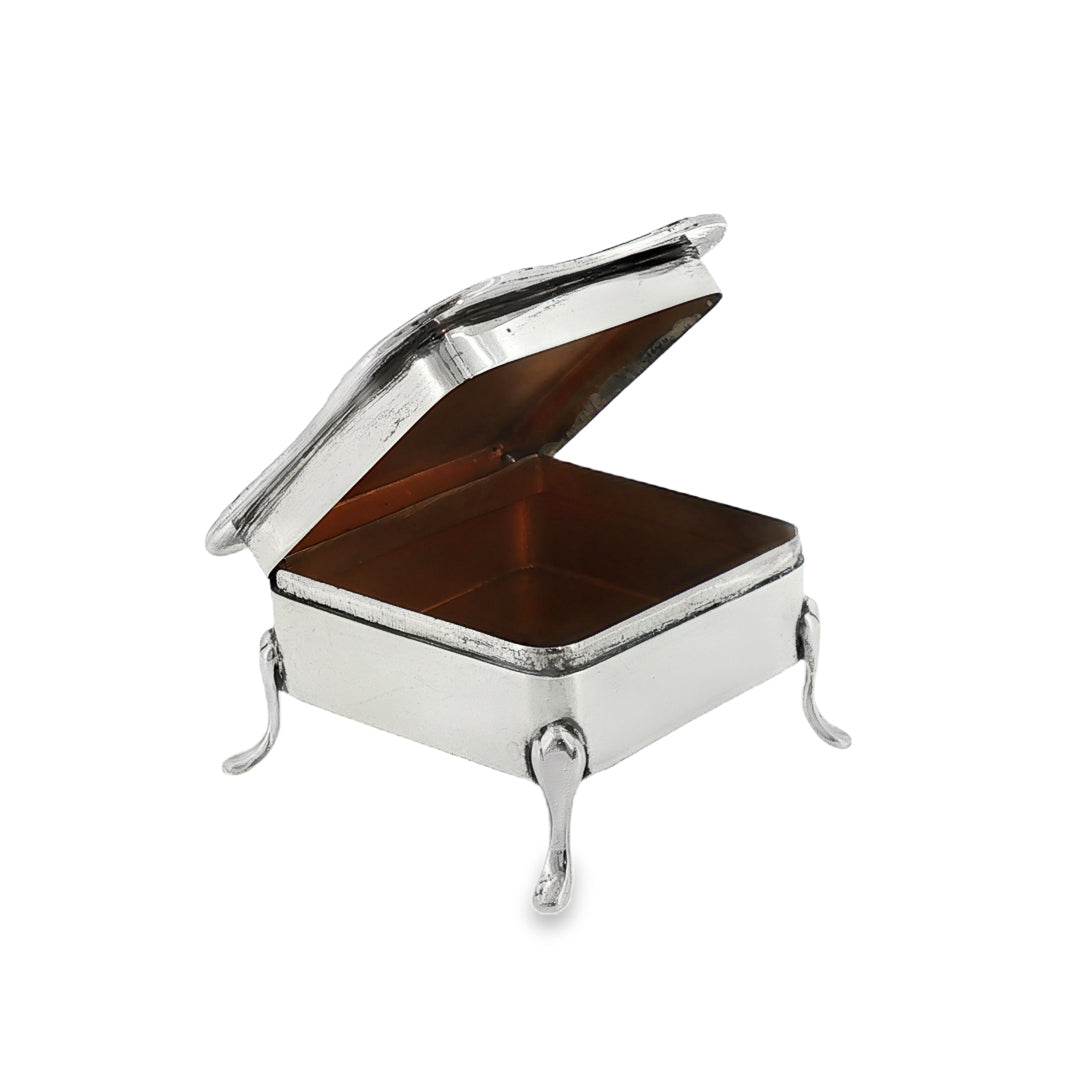 Vintage Sterling Silver Jewellery Box Default title