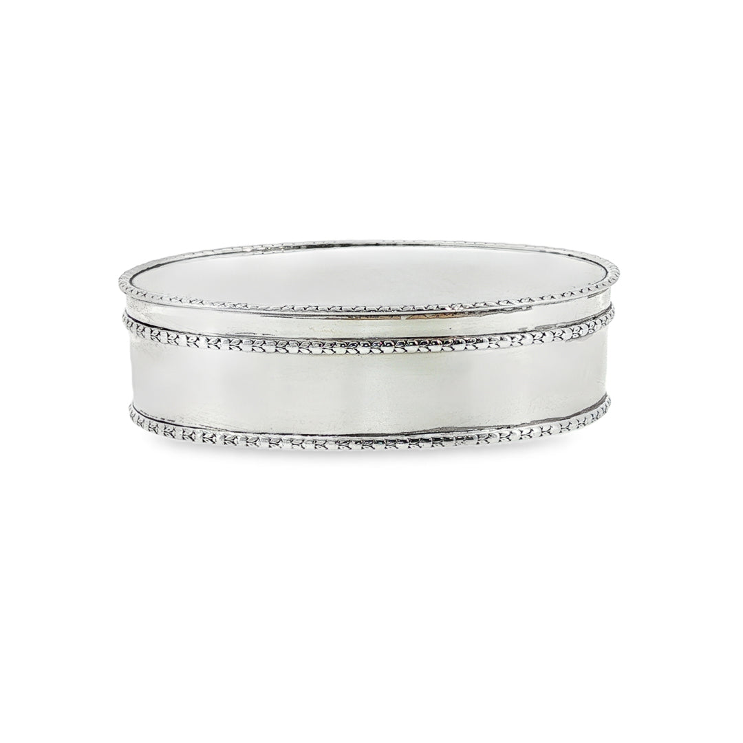 Vintage Sterling Silver Jewellery Box Default title
