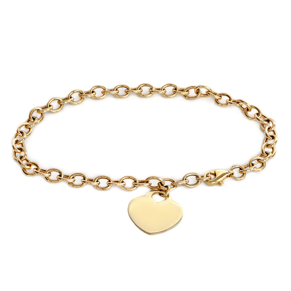 9ct YELLOW GOLD CHAIN END 4mm JEWELLERY MAKING